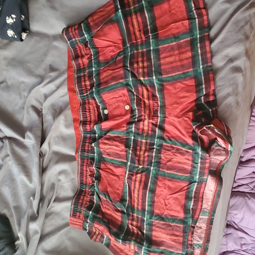 Pink Plaid Sleep Shorts!